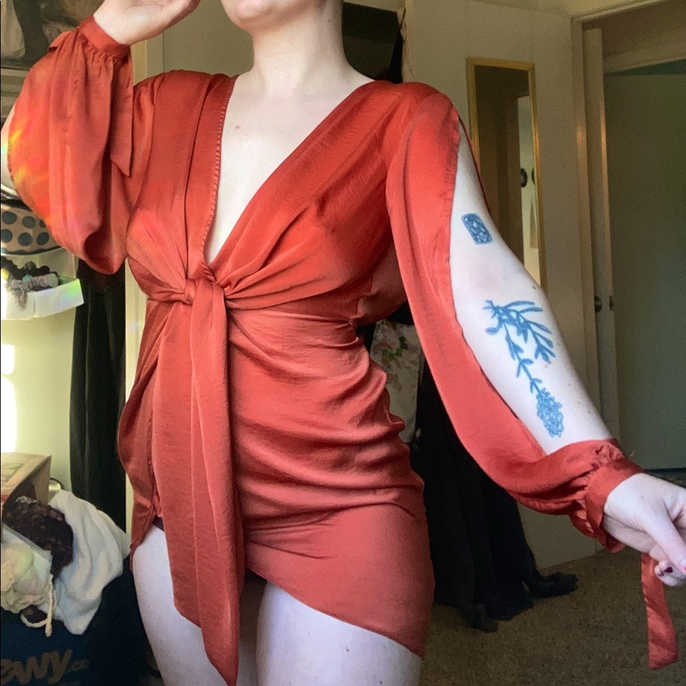 Pretty Little Thing Satin Dress